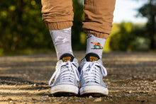Load image into Gallery viewer, Mountain & Snowboarder | Unisex | Mismatched | Winter: Men's 7 - 12