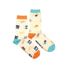 Load image into Gallery viewer, Women's Socks | Sewing Machine | Premium Cotton | Mismatched: Women’s 5 – 10
