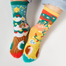 Load image into Gallery viewer, Piney & Coco Christmas Mismatched Adult Socks (Lmtd Edition)
