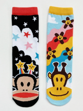 Load image into Gallery viewer, Paul Frank Julius and Clancy Designs | Adult Socks| Pals Fun Mismatched Socks