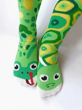 Load image into Gallery viewer, Frog & Turtle | Adult Socks| Pals Fun Mismatched Socks