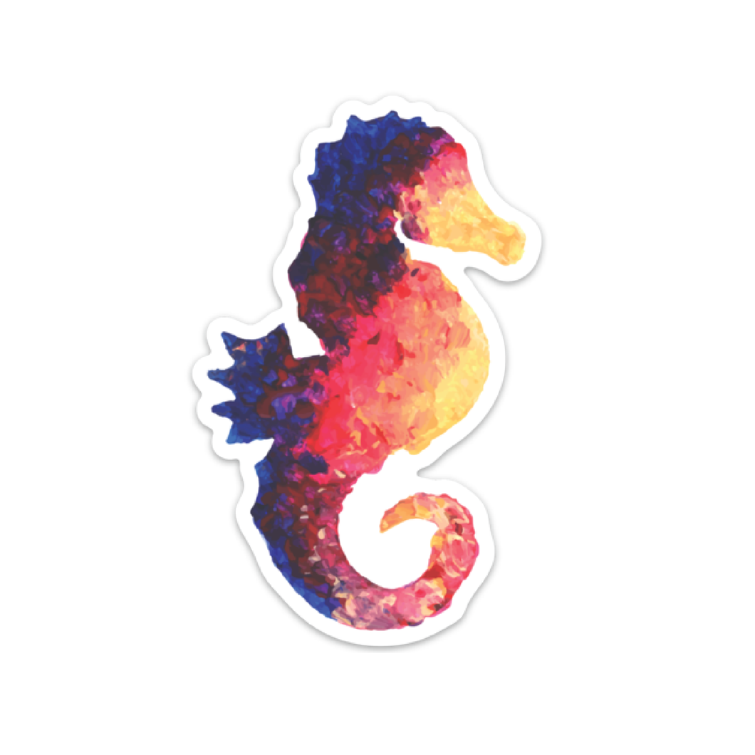 Seahorse Vinyl Sticker