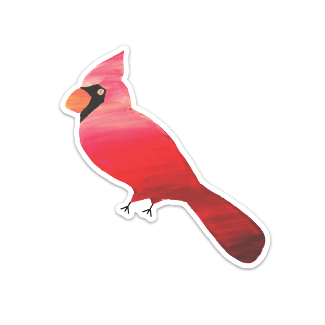 Cardinal Vinyl Sticker