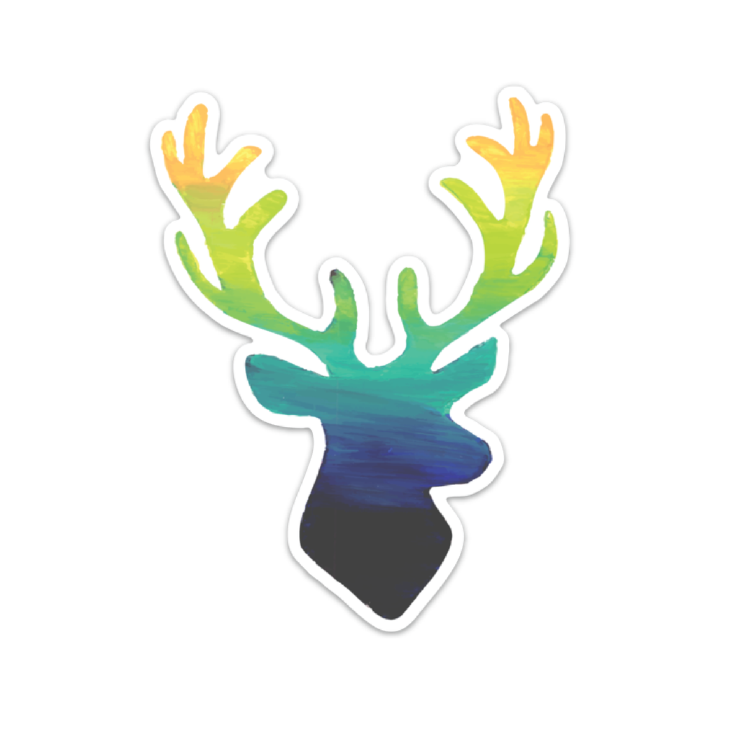 Deer Vinyl Sticker