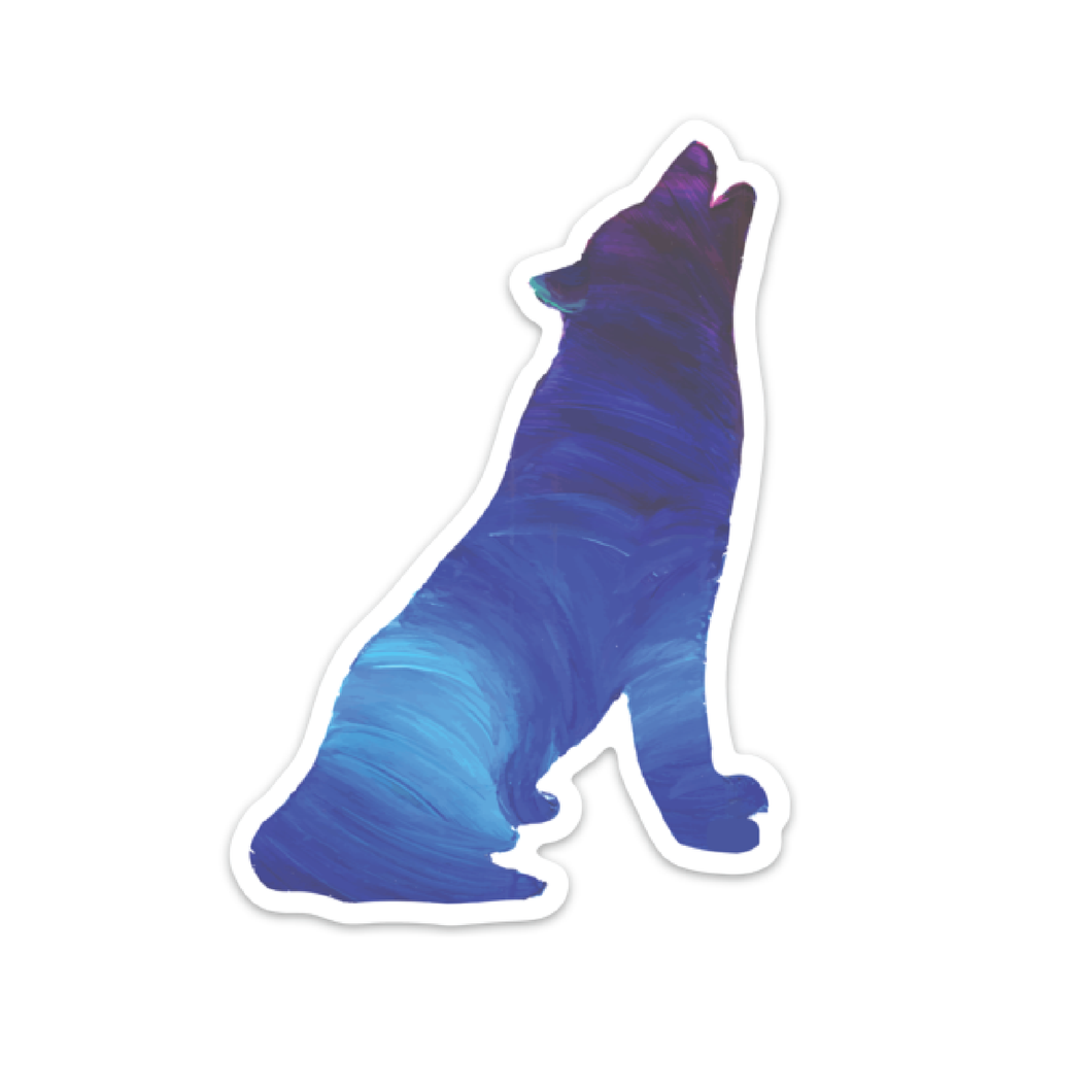 Wolf Vinyl Sticker