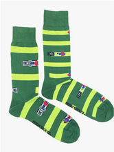 Load image into Gallery viewer, Lawnmower Unisex Mismatched Socks
